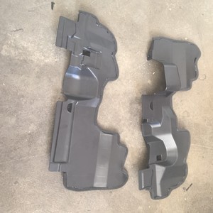 Left And Right <b>Radiator</b> Baffles For 2016 Toyota Es300h Pp Material Replacement Parts - Product Image 1