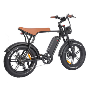 Elektro velosiped Fat bike 20 pulgadas 48V <span class=keywords><strong>500W</strong></span> <span class=keywords><strong>fatbike</strong></span> V8 señora bicicleta eléctrica bicicleta - Product Image 4