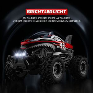 Nuovo 1/14 scala rosso 2.4G grande camion a batteria fuoristrada gara illuminazione a Led elettrico modello RC <span class=keywords><strong>auto</strong></span> giocattoli radiocomandati - Product Image 3