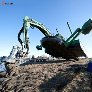 Wanrun ISO9001 WANRUN Water King Excavatrice amphibie multifonctionnelle à boîte de vitesses diesel pour le dragage des rivières et des lacs - Product Image 6
