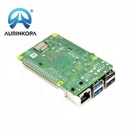 Carte Raspberry Pi 4 Modèle B 3 Go de RAM 64 bits 1,5 GHz Quad-Core Alimentation USB-C Prise en charge du Wi-Fi double bande et du BLE 5.0 Vidéo 4K PoE Ethernet