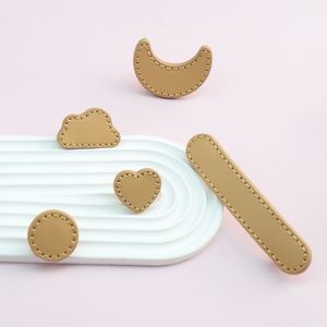 Đơn giản da cửa xử lý và ngăn kéo kéo cho trẻ em của phòng ngủ phòng khách nhà bếp chống va chạm tủ quần áo phụ kiện - Product Image 5