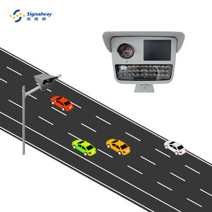 Caméra de contrôle de la vitesse fixe utilisant un objectif haute résolution de 9 MP pour capturer des détails clairs des véhicules comme preuve de ticket de circulation - Product Image 1