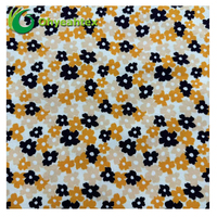 Mode nouveau motif de fleurs impression numérique 95% coton 5% Spandex tissu tricoté pour robe
