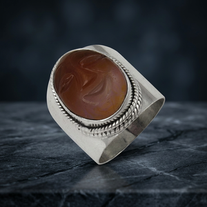 Top Grade Quality Natural Red Onyx 925 Sterling <b>Silver</b> Gemstone Handmade <b>Silver</b> <b>Ring</b> Fine Jewelry for Party Wear - Product Image 1