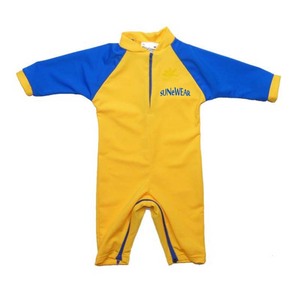 <span class=keywords><strong>Camiseta</strong></span> de <span class=keywords><strong>Surf</strong></span> para Niños, Protección UV, UPF 50+, con Cierre en la Entrepierna para Facilitar el Cambio de Pañales - Product Image 1