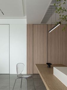 Portes cachées intégrées texturées en bois Porte invisible sans cadre de la pièce secrète intégrée en bois d'intérieur - Product Image 6