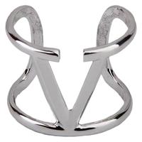Bracelet ouvert en métal en forme de V, style léger et luxueux, fabriqué à Jinhua, tendance décontractée, vintage et minimaliste, le plus vendu