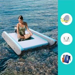 Piscine gonflable Flotteurs Bateau pour Adultes Blow Up Tapis Flottant pour la Famille Jardin Extérieur Cour D'été Fête De L'eau - Product Image 5