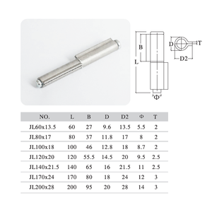 La surface peut être galvanisée et utilisée pour la charnière de soudure de forme spéciale sur les portes et les fenêtres lourdes - Product Image 5