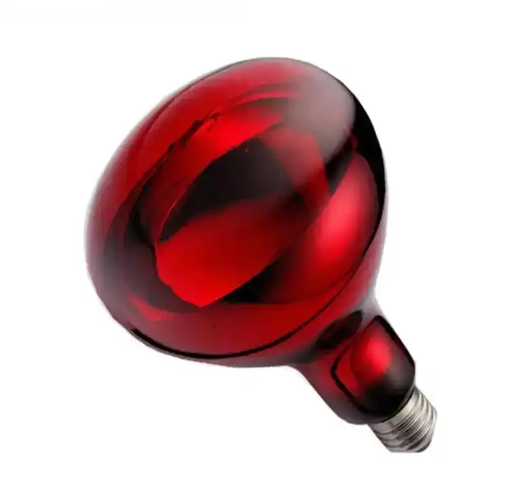 red E27 220V 150w 250w 275w farm chick infrared heat lamp/bulb/light