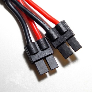 Kabel Adaptor Konektor TRX Berlapis Emas, Kabel Ekstensi Paralel Y Splitter, Adaptor 1 ke 2 untuk Balap RC - Product Image 4