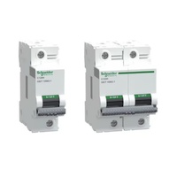 Disjoncteur miniature Acti9 C120H 2P D100A Pro, conception anti-surtension pour la distribution d'équipements mécaniques