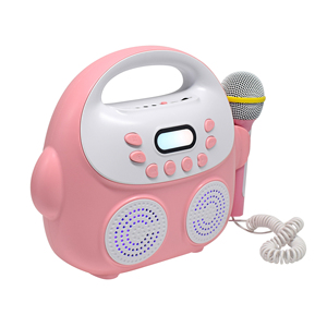 Altavoz de Karaoke Mini Boombox <span class=keywords><strong>Partybox</strong></span> de alta calidad para regalo del hogar de los niños Altavoz de micrófono inalámbrico portátil - Product Image 2