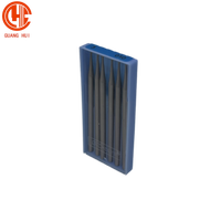 Aiguille à roue métallique F3 bleu clair pour outils et équipements de bijouterie
