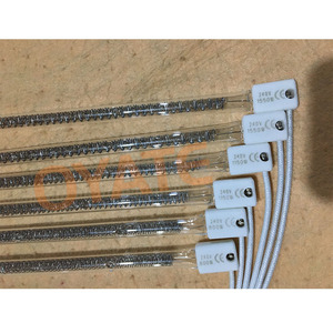 <span class=keywords><strong>Lámparas</strong></span> Infrarrojas de Onda Media Rápidas de 1500w, Lámpara de Curado Infrarroja de Cuarzo, Lámpara de Calor Halógena para Uso en Fábrica - Product Image 3