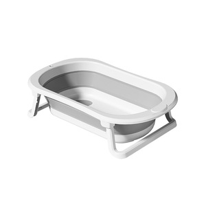 Bañera Plegable de Plástico para Bebés Recién Nacidos y Lactantes de 0 a 12 Meses, Diseño Multifuncional - Product Image 1