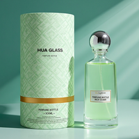 Luxuriöse Leere Parfümflaschen 50ml & 100ml Großhandel Pumpzerstäuber Glasflasche mit Einzigartigem Box-Design