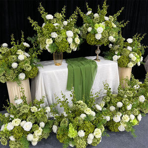 Arrangement de Mariage Sunwedding en Promotion Boule de Fleurs Artificielles de Luxe en Soie pour Décoration d'Événements en Gros - Product Image 2