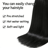 Extensions de cheveux tressés africains en fibre coréenne X/P 52 pouces 180g, cheveux à tresser EZ, cheveux Yaki pré-étirés, vente en gros