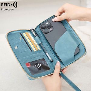 Nueva Cartera RFID 2026 para Pasaportes y Documentos, Bolsa de Viaje Multifuncional con Cierre, para Guardar Boletos de Avión - Product Image 4