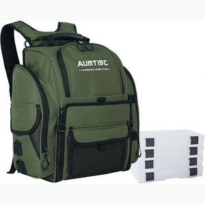 Muestra Gratis: Bolsa de Pesca Ligera, Mochila de Hombro para Pesca al Aire Libre, Mochila para Aparejos de Pesca, Bolsa de Almacenamiento para Pesca - Product Image 3