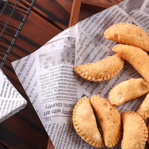 Carta da forno quadrata per Hamburger con stampa personalizzata per uso alimentare per carta Sandwich - Product Image 1