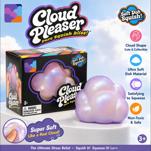 <span class=keywords><strong>Giocattolo</strong></span> Antistress a Forma di Nuvola, Ultra Morbido, Non Tossico, Super Elastico, Gioco Sensoriale per Bambini e Adulti, Regalo per Feste - Product Image 1