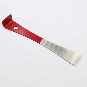 Stainless Steel Red Bee hive Tool Flat head scraper