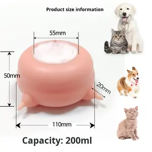 <span class=keywords><strong>Dispositif</strong></span> d'alimentation en silicone biomimétique pour petits animaux de compagnie avec plusieurs buses d'aspiration et plusieurs têtes - Product Image 4
