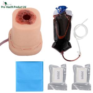 مجموعة تدريب تغليف الجروح بخياطة، مجموعة محاكاة الخسائر للتدريب القتالي التكتيكي دورات الإسعافات الأولية تدريب للطوارئ - Product Image 1