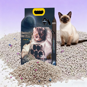 Litière pour chat à agglomération rapide en bentonite, sans poussière, contrôle des odeurs, vente en gros directe usine - Product Image 1