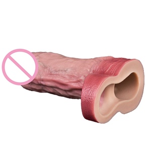 Big Hollow Dildo <b>Vibrator</b> Rechargeable Realistic Penis Enlargement Extender Silicone G-spot Vagina Massager <b>Vibrator</b> for Man Gay - Product Image 4
