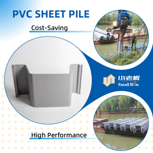 Fabriek Directe Verkoop U Type Keermuren Vinyl Zeewering Multilock <span class=keywords><strong>Sheet</strong></span> Stapel Pvc Stapel Prijs Voor Watercontrole - Product Image 4