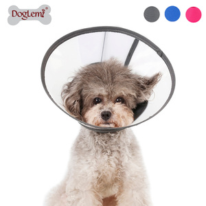 طوق كلاب فاخر ومتين من قماش أكسفورد + شرائح بولي بروبيلين، طوق إلكتروني للكلاب مضاد للعق، غطاء رقبة للحيوانات الأليفة، وشاح، طوق من نوع المقود موصى به من قبل الأطباء البيطريين - Product Image 4