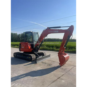 Escavatore Mini Usato Giapponese da <span class=keywords><strong>4</strong></span> Tonnellate Kubota U40, Piccolo Escavatore Cingolato di Seconda Mano per Fattoria con Certificazione EPA - Product Image 1