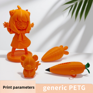 Filamento de Impresión 3D Sanci PETG Sellado Color Naranja Zanahoria 1.75mm Universal Compatible con Tuozhu AMS para China - Product Image 3