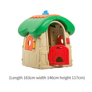 Enfants jouet en plastique maison de <span class=keywords><strong>jeu</strong></span> pour enfants jouets intérieur et extérieur vente chaude bébé <span class=keywords><strong>1</strong></span> pièce mode Playhouse aire de jeux intérieur Monle - Product Image 2