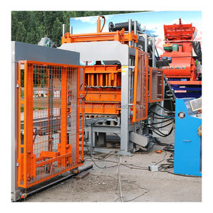 Máquina Automática para Fabricar Bloques de Hormigón Huecos de Diseño Moderno QT5-15 Guinea, Máquina para Ladrillos de Cemento con Sistema de Rotura - Product Image 5