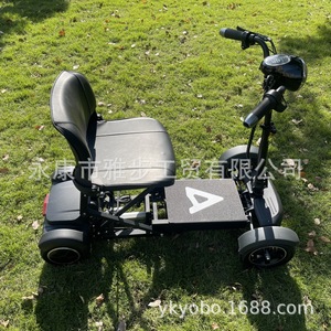 Scooter électrique pliable à quatre roues 24V55AH 900W en alliage d'aluminium pour seniors et adultes - Product Image 5