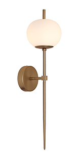 Fuente de luz G9, lámpara de pared ambiental moderna de alta gama con pantalla de vidrio para interiores - Product Image 4