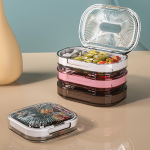 Portable Medicine Storage Box with Three Meals Day Seal Carefully Selected <b>for</b> Daily Use Small <b>Pill</b> Storage <b>Case</b> - Product Image 3