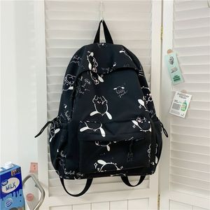 Mochila Única <span class=keywords><strong>Pacha</strong></span> Fashion con Diseño <span class=keywords><strong>de</strong></span> Anime y Dibujos Animados, <span class=keywords><strong>de</strong></span> Nailon, Unisex, para Estudiantes <span class=keywords><strong>de</strong></span> Secundaria/Preparatoria, Suave, Gran Capacidad, Transpirable y Duradera - Product Image 4