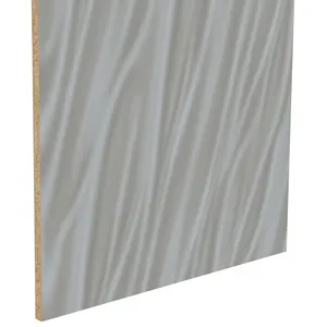 high quality E1 E0 3D metal gradual silver veneer melamine blockboards boards