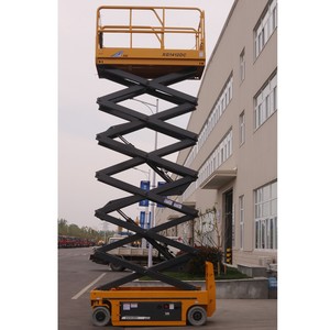 Plataforma de Trabajo Aérea XG1412DC, Elevador de Brazo Automático de 14 m, Elevador de Tijera Móvil Eléctrico Hidráulico en Venta - Product Image 5