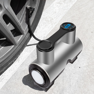 ปั๊มลมรถยนต์ไร้สายแบบพกพา Bymaocar 19 กระบอกสูบ 12V พร้อมหน้าจอ LED แสดงผล ระบบหยุดอัตโนมัติ - Product Image 3