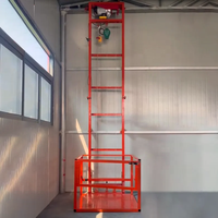 Plateforme élévatrice électrique 3m 6m pour personnes et marchandises, petit élévateur de fret pour entrepôt et usage domestique, personnalisable OEM