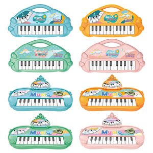 Maison <span class=keywords><strong>de</strong></span> jeu éducative pour enfants 13 touches clavier numérique multifonction <span class=keywords><strong>violon</strong></span> jouet en plastique pour garçons filles - Product Image 3
