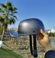 Casco de béisbol de estilo Retro DS gángster, gorra de béisbol con personalidad, para montar, casco con lengüeta de pato, gris, esquí indio