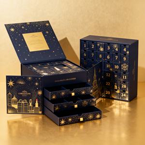 Caja <span class=keywords><strong>de</strong></span> <span class=keywords><strong>calendario</strong></span> <span class=keywords><strong>de</strong></span> <span class=keywords><strong>Adviento</strong></span> con logotipo personalizado Caja <span class=keywords><strong>de</strong></span> regalo <span class=keywords><strong>de</strong></span> calendarios <span class=keywords><strong>de</strong></span> <span class=keywords><strong>Adviento</strong></span> <span class=keywords><strong>de</strong></span> comida <span class=keywords><strong>de</strong></span> <span class=keywords><strong>chocolate</strong></span> <span class=keywords><strong>de</strong></span> 24 días Embalaje - Product Image 1